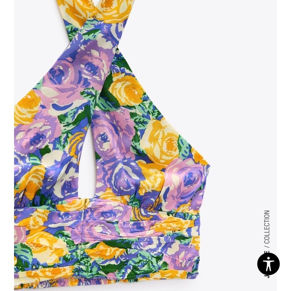 Print halter top - Picture 3 of 6